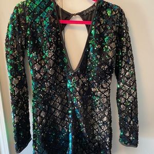 Sequin romper